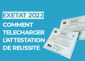 Comment télécharger l’attestation de réussite EXETAT 2024